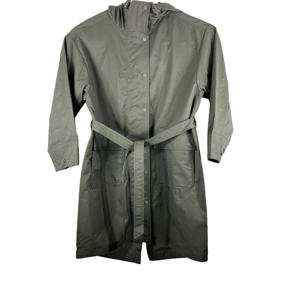 Gap Oversized Unlined Military Parka Water Repellent Green Size Small Oversized - Picture 2 of 11